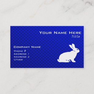 Blue Bunny Business Card