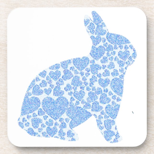Blue Bunny Coaster (Front)