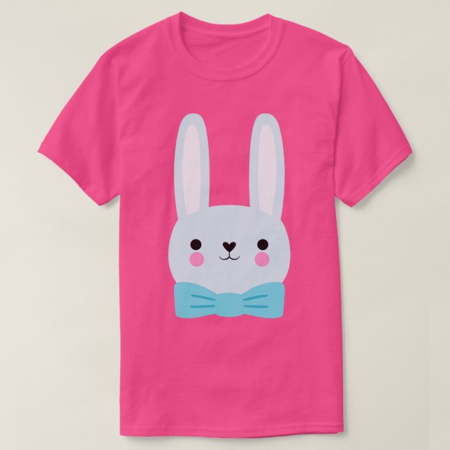 Blue Bunny  T-Shirt (Design Front)