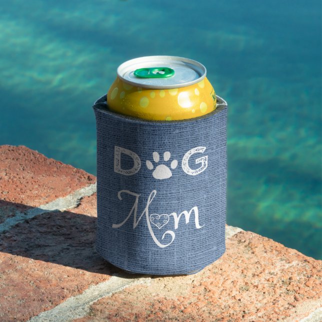 Blue Burlap Dog Mum Cooler (In Situ Pool)