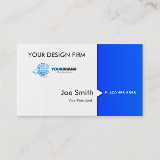 Blue Business Card