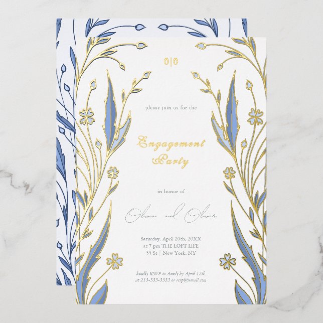 Blue Buttercup (Front/Back)