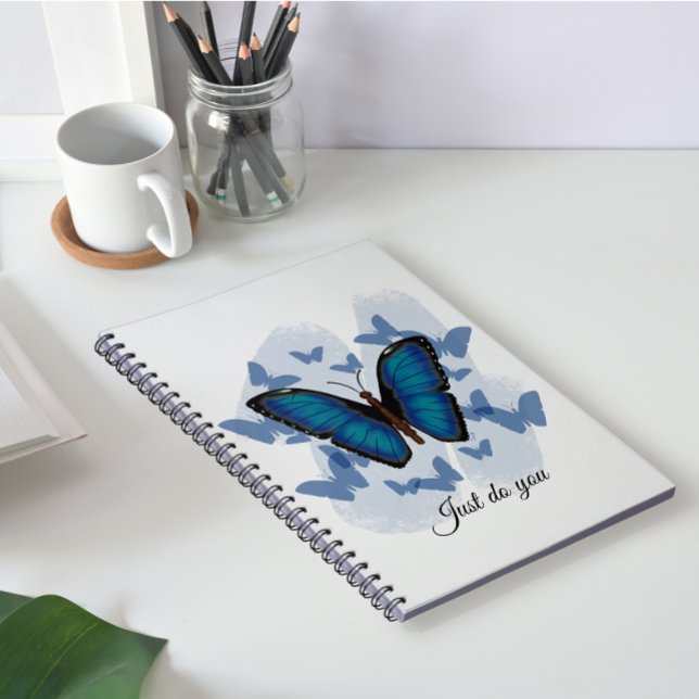Blue butterflies - Classic notebook (Creator Uploaded)