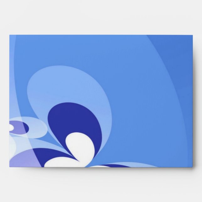 Blue Butterflies Envelope (Front)