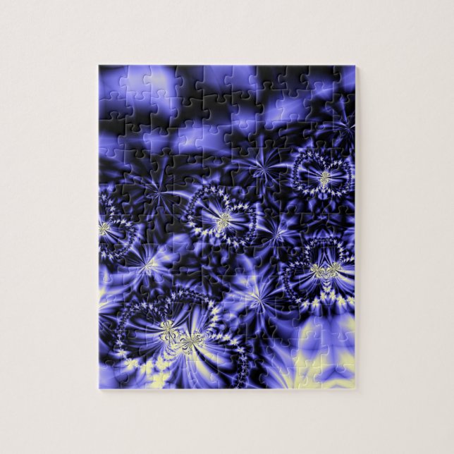 Blue Butterflies Jigsaw Puzzle (Vertical)