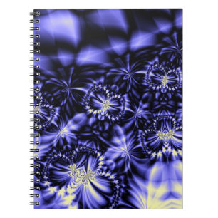 Blue Butterflies Spiral Notebook