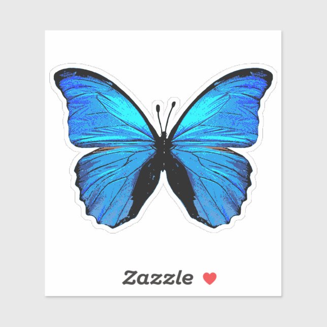 Blue butterfly (Sheet)