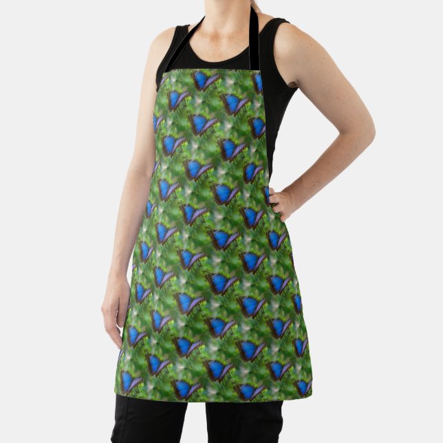Blue Butterfly Apron (Insitu)