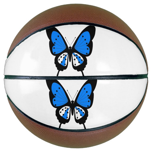 Blue Butterfly Basketball (Front)