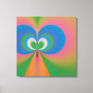 Blue Butterfly Canvas Print