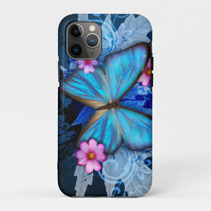 Blue Butterfly Case-Mate iPhone Case