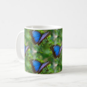 Blue Butterfly Coffee Mug
