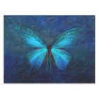 Blue Butterfly Decoupage