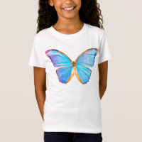 BLUE BUTTERFLY - Girl's