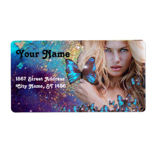 BLUE BUTTERFLY HAIR, BEAUTY SALON , MAKEUP ARTIST