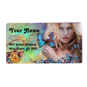 BLUE BUTTERFLY HAIR, BEAUTY SALON , MAKEUP ARTIST
