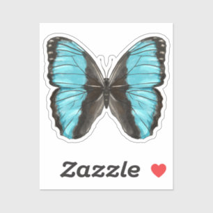 Blue Butterfly Insect Art Nature Lover