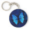 Blue Butterfly Keychain