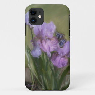 BLUE BUTTERFLY LANDING Case-Mate iPhone CASE