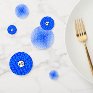 Blue Butterfly Pattern by Kenneth Yoncich Confetti