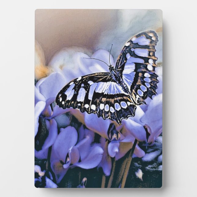 Blue Butterfly Plaque (Front)