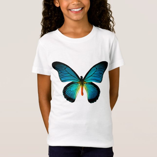 Blue Butterfly Shirt (Front)