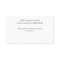 Blue Butterfly Simple Business Cards