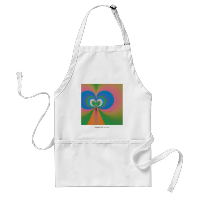 Blue Butterfly Standard Apron (Front)