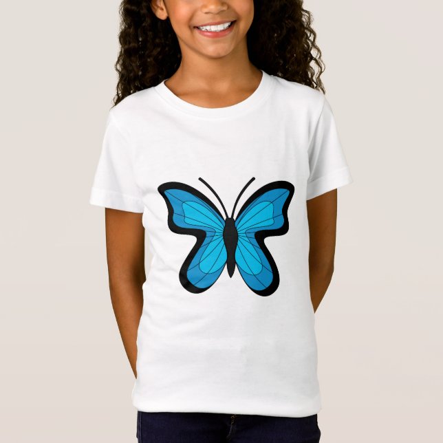 Blue Butterfly T-Shirt (Front)