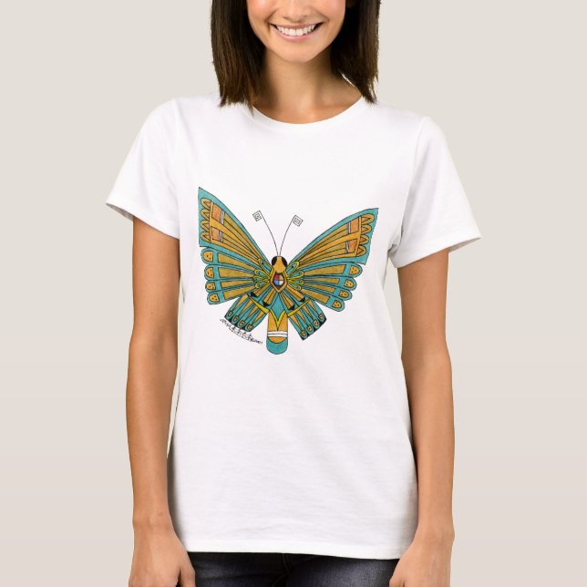 Blue Butterfly T-Shirt (Front)