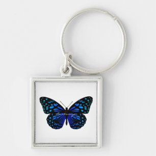 Blue butterfly Thunder_Cove  Key Ring