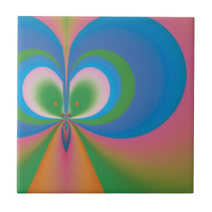 Blue Butterfly Tile