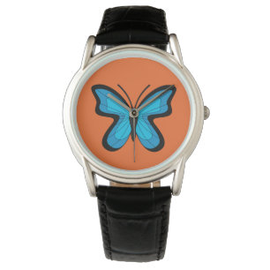 Blue Butterfly Watch