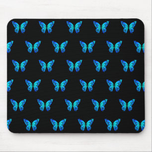 Blue Butterflys by storeman. Mouse Pad