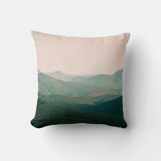 Blue by the Mountains Cushion (Front)