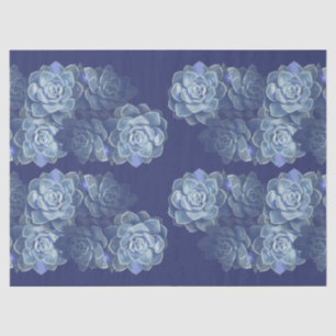 Blue Cactus Tissue Paper