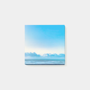 Blue Calm Beach Scene Post-it Notes