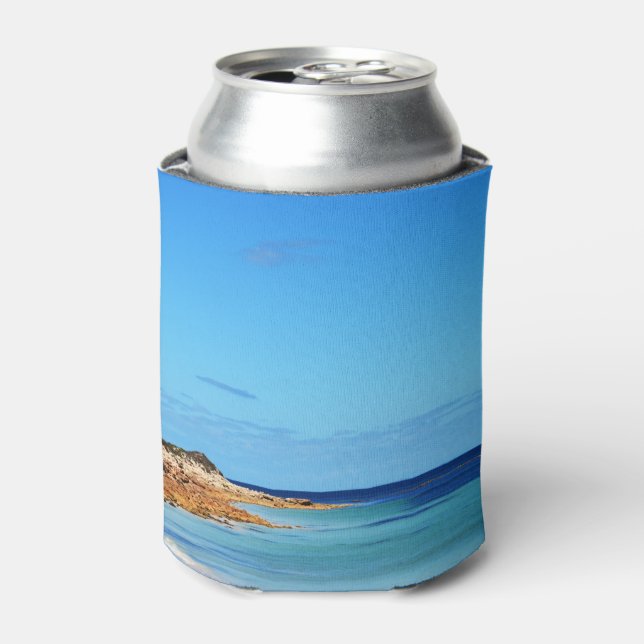 Blue Calmness Of The Ocean, Can Cooler (Can Front)