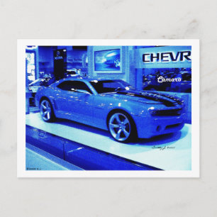 "Blue Camaro" © 2009 S.J. Postcard