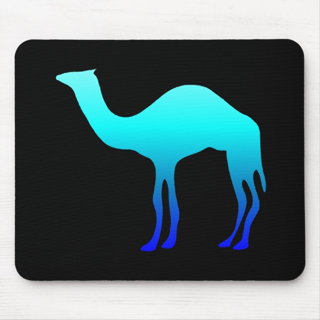 Blue Camel Mouse Pad (Front)