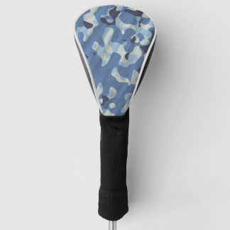 Blue Camo Golf Head Cover