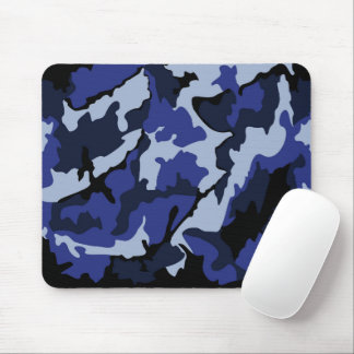 Blue Camo, Mousepad