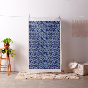 Blue Camouflage Fabric
