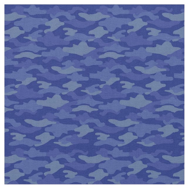 Blue camouflage fabric (Close Up)