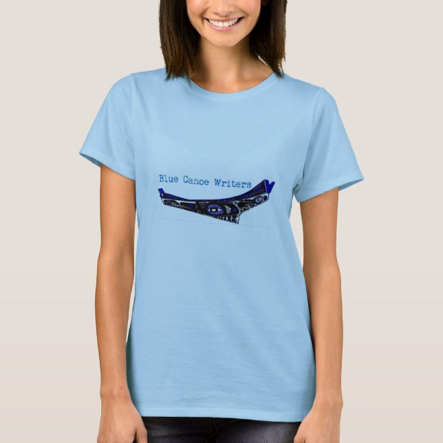 Blue Canoe Writers T-Shirt (Front)