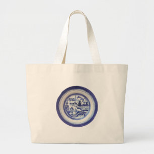 Blue Canton Tote Bag