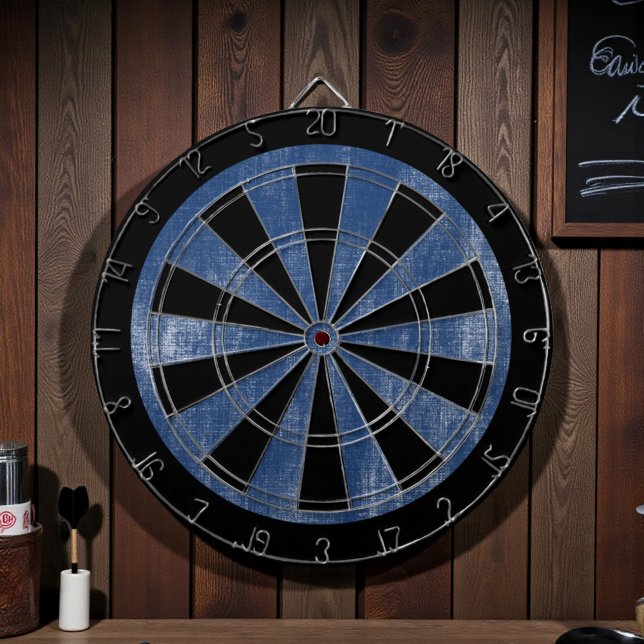 Blue Canvas Texture Dartboard (Creator Uploaded)