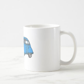 Blue Car (2CV) Coffee Mug