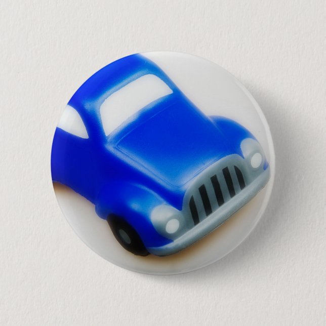 Blue Car Button (Front)