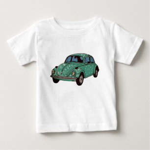 Blue Car Fine Jersey T-Shirt